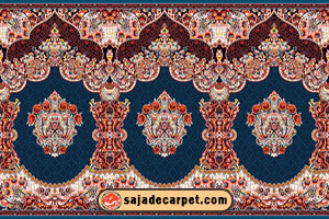Prayer carpet for masjid فرش سجاده محراب نقش کاشان