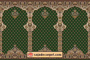mosque carpet فرش سجاده محراب نقش کاشان