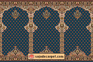 mosque carpet فرش سجاده محراب نقش کاشان