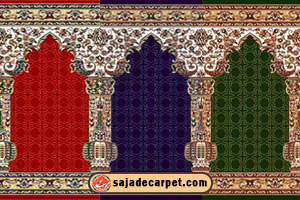 فرش نماز مساجد – فرش سجاده ای طرح متین