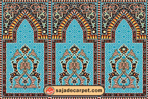 سجاده فرش, فرش حسینیه, فرش سجاده, فرش محرابی, فرش نماز فرش سجاده محراب نقش کاشان
