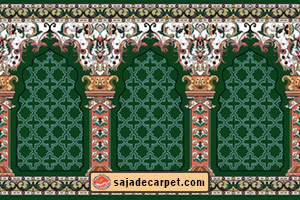 prayer carpet roll فرش سجاده محراب نقش کاشان