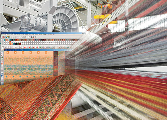 carpet weaving machine, rug weaving machine, weaving machine فرش سجاده محراب نقش کاشان