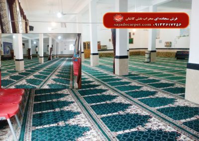 سجاده فرش-شیراز-مسجد صاحب الزمان عج-نیایش-سبز