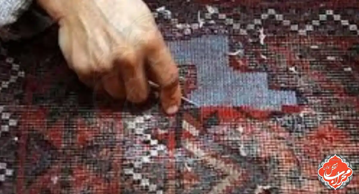 رفوگری فرش سجاده ای و اهمیت آن 25 رفوگری فرش سجاده ای و اهمیت آن