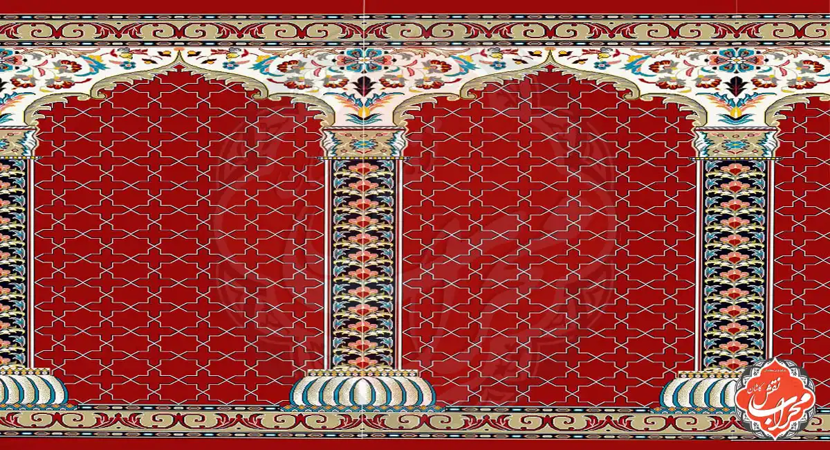فرش سجادهای 700 شانه چیست؟ 3 700 reed prayer rug. 2