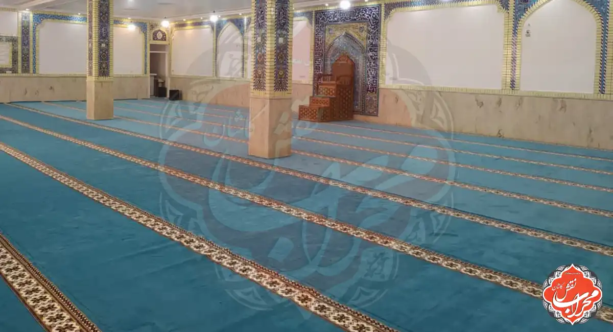 انواع سجاده فرش برای مساجد 2 سجاده فرش تشریفاتی