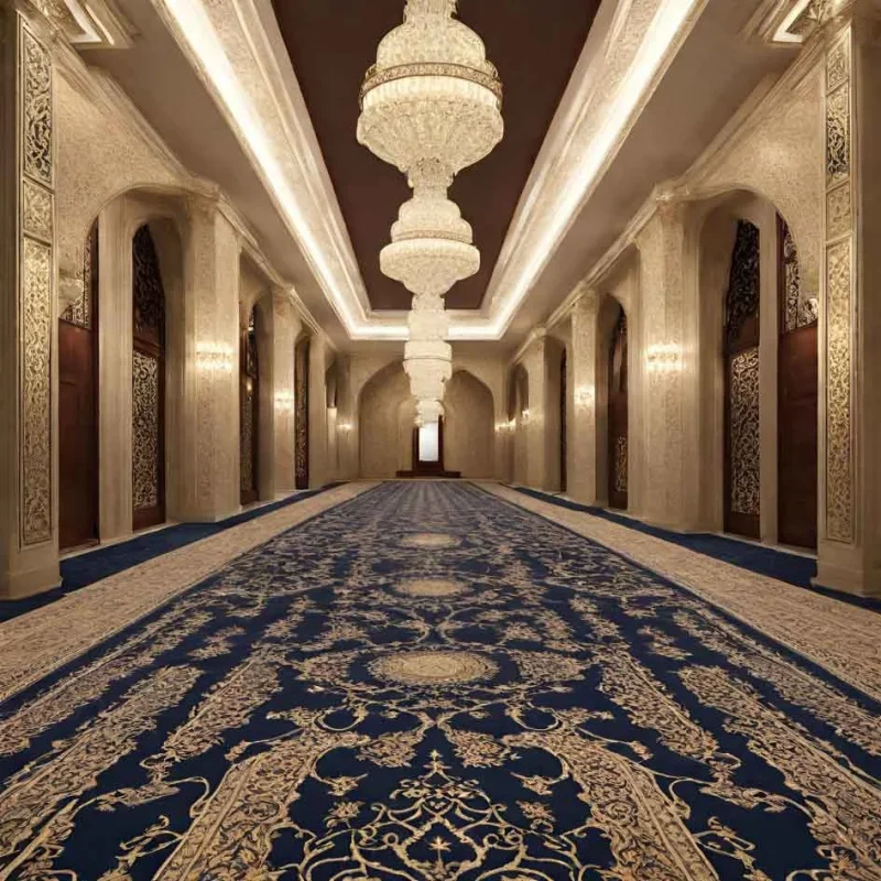 مساجد سنتی و مدرن؛ مقایسه کارکردها و معماری در جهان معاصر 26 mosque carpet