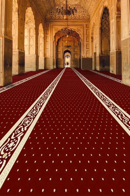 ثواب خرید و وقف فرش برای مسجد؛ صدقه ای جاریه تا ابد 2 saf rug 24a