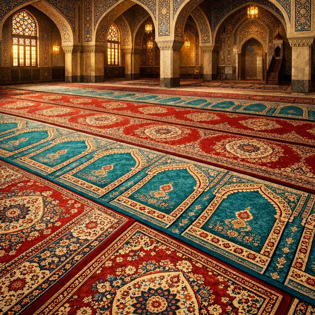 معرفی انواع فرش سجاده ای 14 208ca36f 6447 4a98 af33 a34baf27d6e0 1