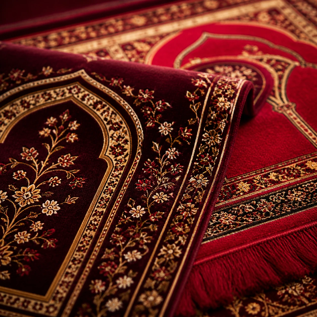 فرش سجادهای زرشکی یا قرمز؟ مقایسه کامل برای انتخاب بهتر 2 6c55132b b410 4bda b115 808468a9d48a